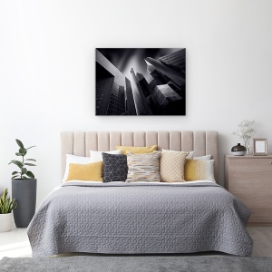 Tablou canvas - Aparitie, Arhitectura, Cladire, Aparare, Paris, Arhitectural, 60 x 80 cm - Img 4