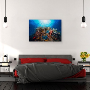 Tablou canvas - Apnee, Sub Apa, Laguna, Recif, Ocean, Mare, 60 x 90 cm - Img 3