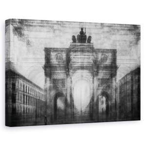 Tablou canvas - Arcuri, Munchen, Pictor, 80 x 120 cm