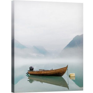 Tablou canvas - , Barca Cu Motor, Vasle, Lac, Rau, 60 x 75 cm