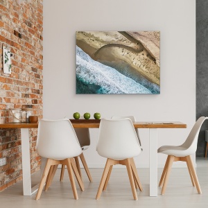 Tablou canvas - Big Sur Aerial, Peisaj, Apa, Mare, Ocean, 50 x 70 cm - Img 4