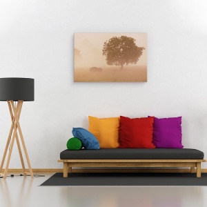 Tablou canvas - Bizon European, Ceata, Ancestrala, Salbatic, 60 x 90 cm - Img 2