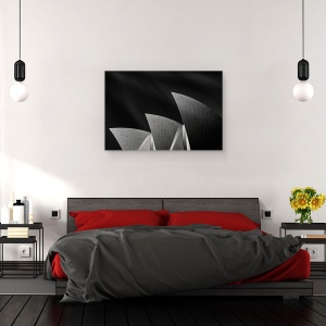 Tablou canvas - Ca Un Catarg Celebru, Opera Din Sydney, Acoperis, Navigare, 80 x 120 cm - Img 3