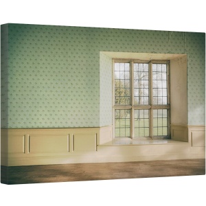 Tablou decorativ camera de zi cu peisaj natural pe canvas