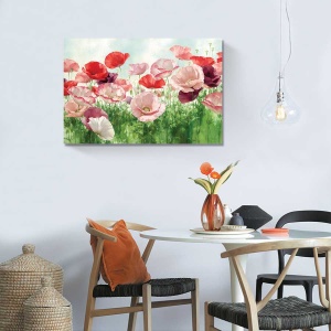 Tablou Canvas - Camp de maci, 80 x 120 cm - Img 2