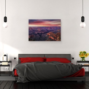 Tablou canvas - Canion In Flacari, Colorado, Statele Unite Ale Americii, Geologie, Stanci, 80 x 120 cm - Img 3