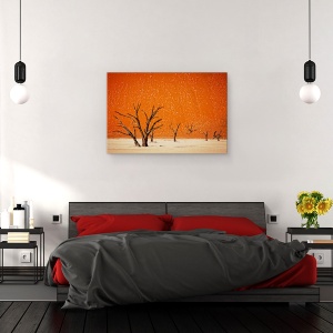 Tablou canvas - Cel Mai In Varsta, Peisaj, Mort, Copac, Nisip, Desert, 60 x 90 cm - Img 3