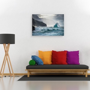 Tablou canvas - Coasta, Valuri, Apa, 40 x 60 cm - Img 2