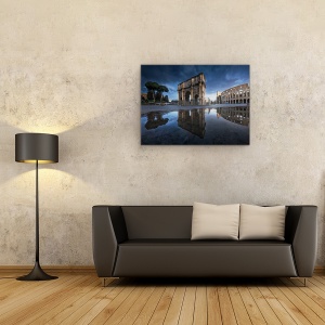 Tablou canvas - Constantino, Antic, Arhitectura, Arc, La Roma, Monument, 75 x 100 cm - Img 2