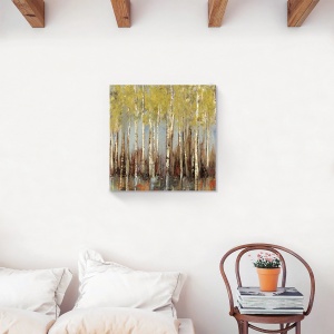 Tablou decorativ padure canvas 60x60 cm