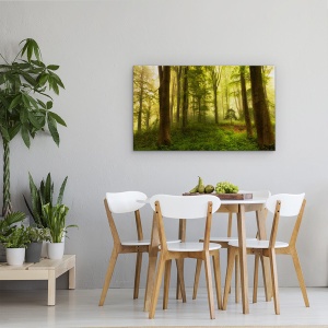 Tablou canvas - Copacul Mic, Padure, Lemn, Verde, 50 x 80 cm - Img 4