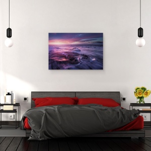 Tablou canvas - Culori, Gheata, Islanda, Jokulsarlon, Rece, Laguna, 80 x 120 cm - Img 3
