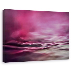 Tablou canvas - Culorile apei, Abstract, Flori, Roz, Peisaj, 60 x 90 cm