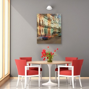 Tablou canvas - Culorile Havanei, Cuba, Caraibe, 60 x 75 cm - Img 4