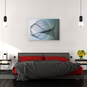 Tablou canvas - Curvaceousness, Frunza, Linie, Curba, Delicata, 60 x 90 cm - Img 3