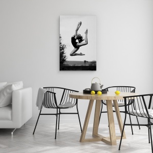 Tablou canvas - Danseaza, Femeie, Pozeaza, Acrobatie, 60 x 90 cm - Img 4