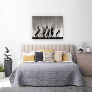 Tablou canvas - Dansul, Limbajul Sufletului, Umbre, Stare De Spirit, 75 x 100 cm - Img 3