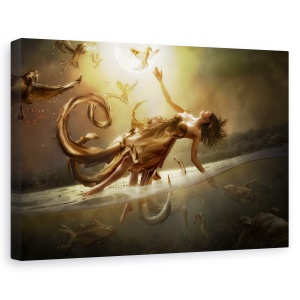 Tablou canvas - Diversitate, Pasari, Pretuire, Conceptual, Pesti, Viata, 60 x 90 cm