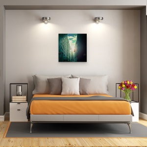 Tablou canvas - Downtown, New York, Statele Unite, 90 x 90 cm - Img 3