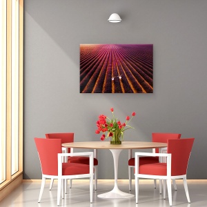 Tablou canvas - Drumul Nostru Spre… Noi, Levantica, Camp, Rural, 40 x 60 cm - Img 4