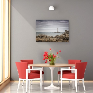 Tablou canvas - Far, Normandia, Far, Peisaj Marin, Peisaj, Stanca, 60 x 90 cm - Img 4