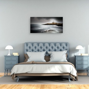 Tablou canvas - Far, Panorama, Mare, Ocean, Stanca, 50 x 100 cm - Img 3