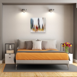 Tablou canvas - Flatiron, New York, Taxi, 90 x 90 cm - Img 3