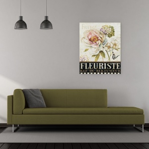 Tablou canvas - Florarie la Paris, 60 x 75 cm - Img 2
