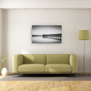 Tablou canvas - Foarte Calm, Peisaj, Kuweit, Mare, Ocean, Apa, 50 x 80 cm - Img 2