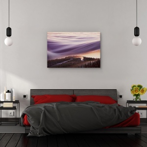 Tablou canvas - Frisca, Peisaj, Cer, Nori, Munte, 60 x 90 cm - Img 3