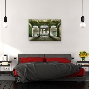 Tablou canvas - Frumusete Bolnava, Vechi, Arhitectura, Suferind, Abandonat, 60 x 90 cm - Img 4