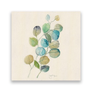 Tablou Canvas - Frunze, Pictura, Verde, 60 x 60 cm