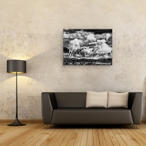 Tablou canvas - Fum Negru, Islanda, Laguna Albastra, Fum, Geotermal, 60 x 80 cm - Img 2