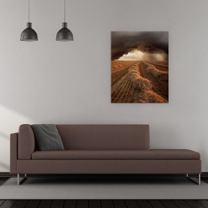 Tablou canvas - Furtuna, Fulgere, Furtuna, Nor, 60 x 75 cm - Img 2