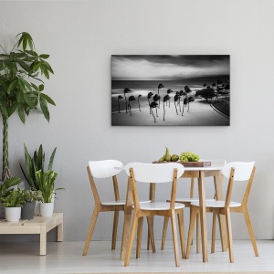 Tablou canvas - Furtuna Tropicala, Peisaj, Vant, Batut De Vant, Vremea, Sufla, 50 x 80 cm - Img 4