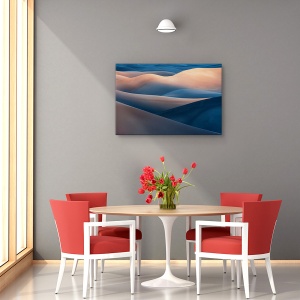 Tablou canvas - Gama de culori, Peisaj, Dune De Nisip, Umbra, Curbe, 80 x 120 cm - Img 4
