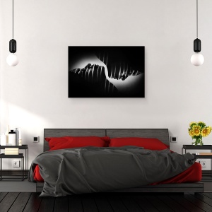 Tablou canvas - Gendhist, Portret, Femeie, Asiatic, Lumina, 60 x 90 cm - Img 3