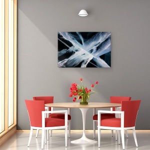 Tablou canvas - Gheata Groasa, Cristal, Rusia, Baikal, Lac, 60 x 90 cm - Img 4