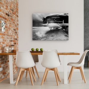 Tablou canvas - Havana, American, Havana, Vechi, Parcat, Retro, 75 x 100 cm - Img 4
