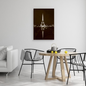Tablou canvas - Iconic, Arhitectura, Iconic, Faimos, Turnul Eiffel, Turism, 60 x 90 cm - Img 4