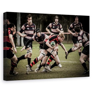 Tablou canvas - Incinta, Sport, Rugby, Actiune, Oameni, Sport, 60 x 90 cm