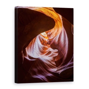 Tablou canvas - Inima De Foc, Inima, Foc, Colorat, Canion, Lenes, 50 x 70 cm