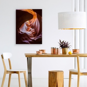 Tablou canvas - Inima De Foc, Inima, Foc, Colorat, Canion, Lenes, 60 x 80 cm - Img 4