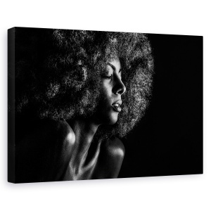 Tablou canvas - Intre Lumini Si Umbre, Portret, Par, African, 40 x 60 cm