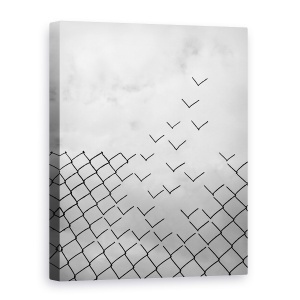 Tablou canvas - Libertate, Conceptual, Stare De Spirit, Ireal, Arta, Negru, 75 x 100 cm