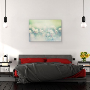Tablou canvas - Lumea Mica, Macro, Fluture, Moale, Floare, Gradina, 80 x 120 cm - Img 3
