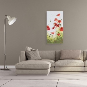 Tablou canvas - Maci de munte II, 50 x 100 cm - Img 2