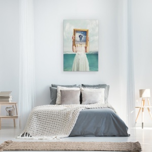 Tablou canvas - Mai Adanc, Compozit, Ireal, Distractie, Apa, 60 x 90 cm - Img 3