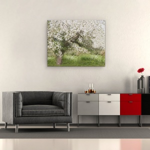 Tablou canvas - Mar, Inflorit, Primavara, Pictor, Mar, 60 x 75 cm - Img 2