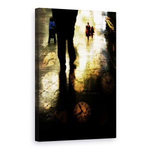 Tablou canvas - Marsul Timpului, Ceas, 40 x 60 cm